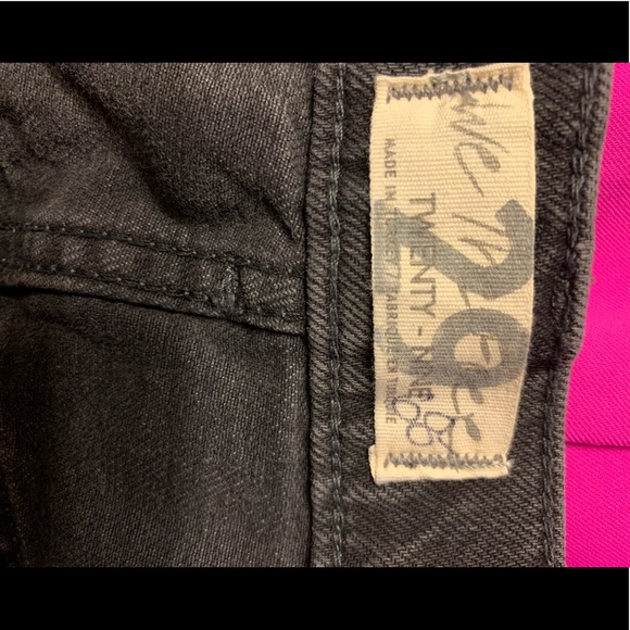 Free People Black Denim Skirt - Picture 3 of 3